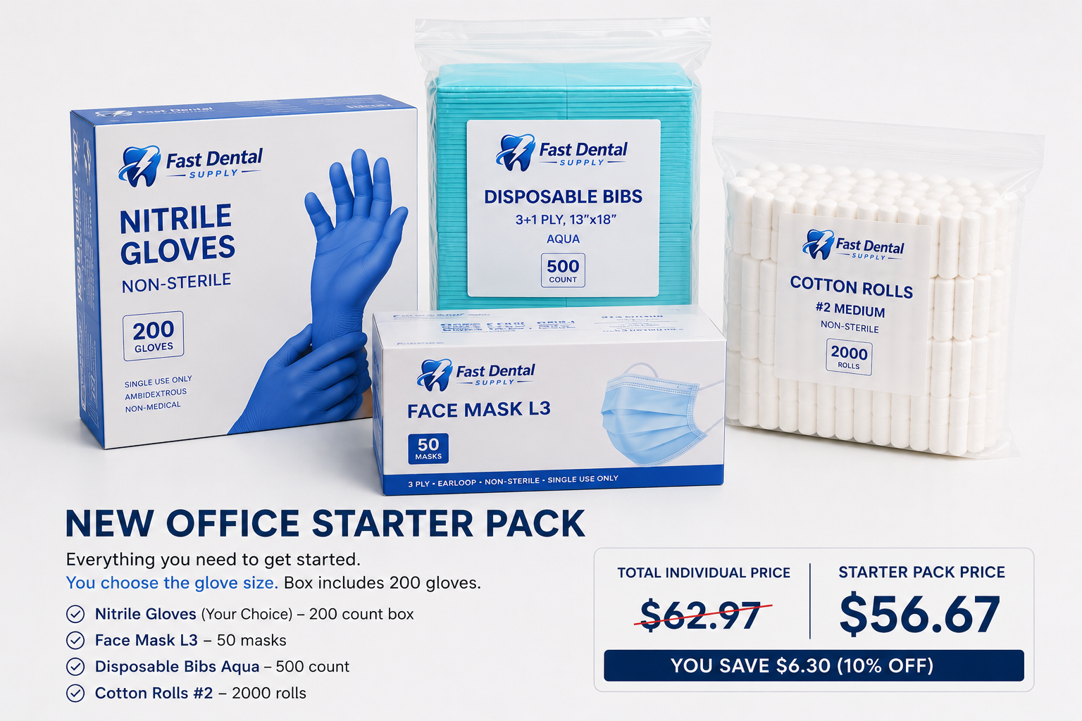 FAST DENTAL NEW OFFICE STARTER PACK