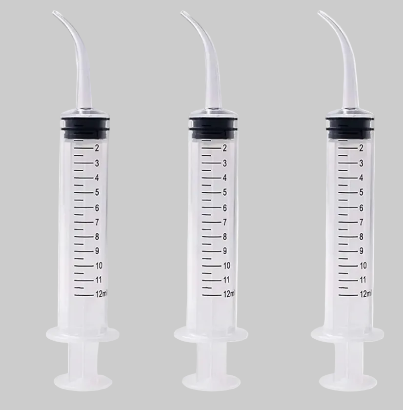 Curved Tip Utility Syringes – 12cc (50/PK)