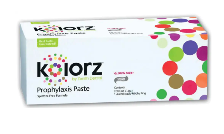 Kolorz Prophylaxis Paste – 200 Cups (Bubblegum)