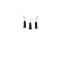 Pre-Bent Applicator Tips – 20 Ga, Black (Flowable), 100 Pack
