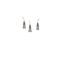 Pre-Bent Applicator Tips – 22 Ga, Gray (100 Pack)