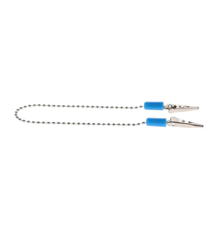 Daisy Chain Bib Clips – Blue (3 Pack)